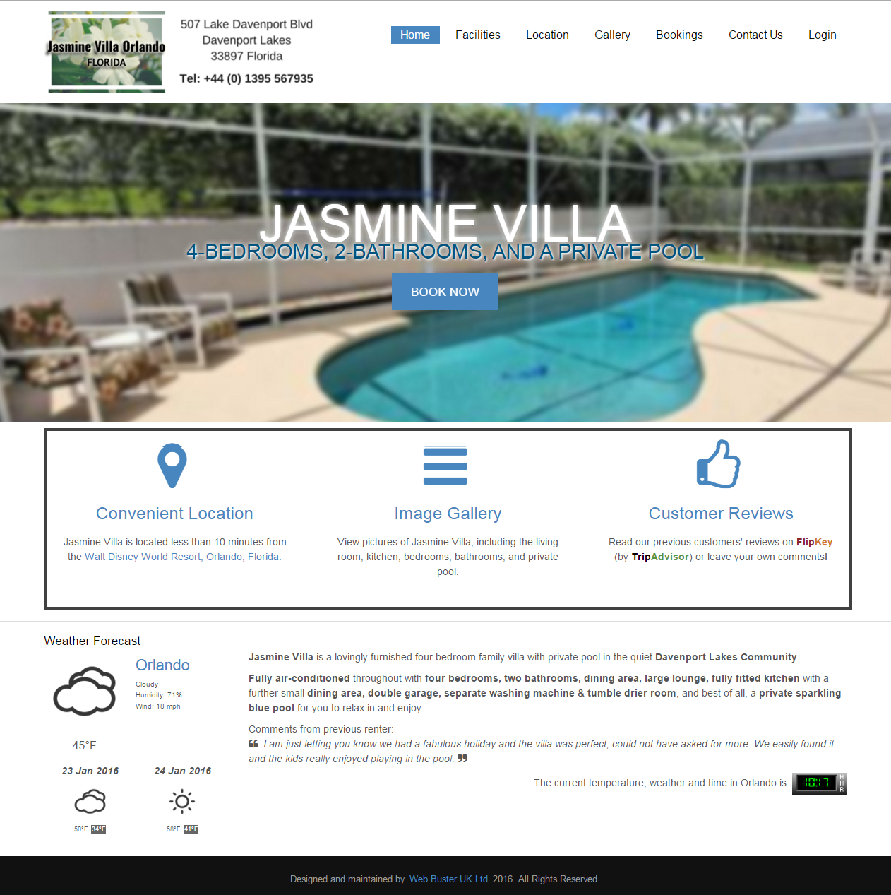 Jasmine Villa Florida
