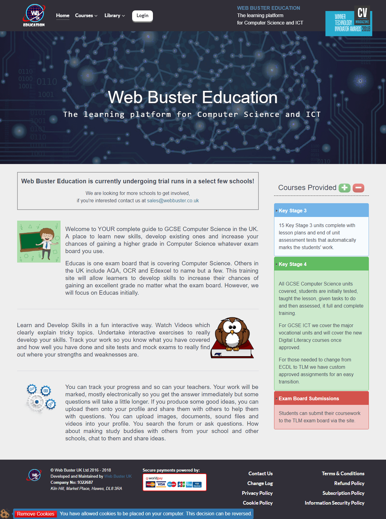 Web Buster Education